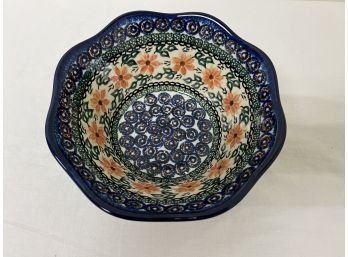 Polish Pottery Bowl