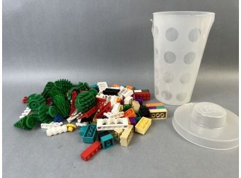 Lego Cup Filled With Legos.