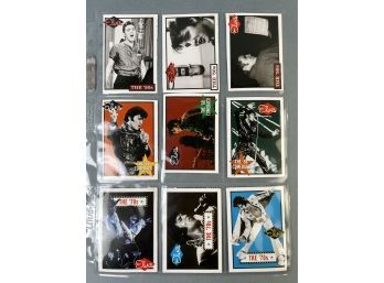 Set Of 9 Elvis Presley Cards.