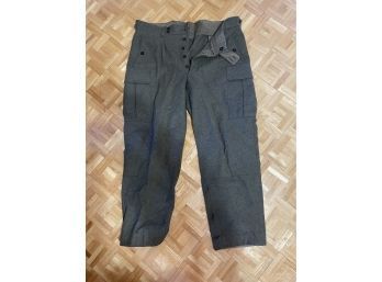 Vintage German Wool Trousers