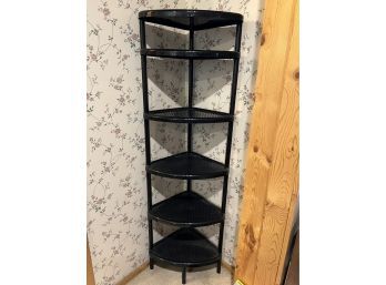 Plastic Corner Shelf  58 Tall