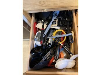 Drawer Full Of Utensils