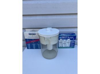 Brita Pitcher, Brita Pitcher Filter And Glacier Pure Replacement Filters