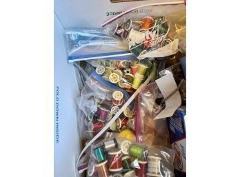 Box Lot Of Fly Fishing Materials