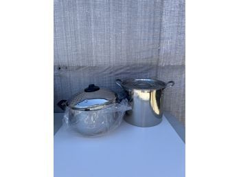 Kirby & Allen 6 Quart Pasta Cooker And A Pot