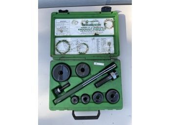 Greenlee Knockout Punch Set 7238sb