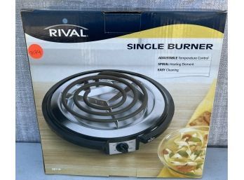 Rival Single Burner