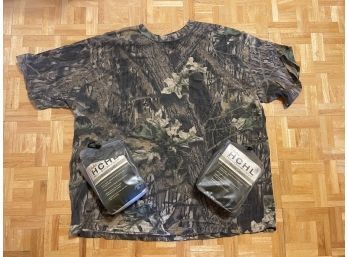 Camo Shirts And Sundog Bag