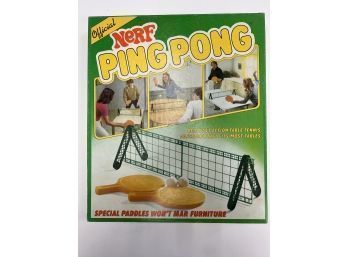 Nerf  Ping Pong By Parker Bros