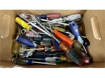 Lot Of Screw Drivers