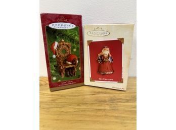 Hallmark Ornaments Set Of 2