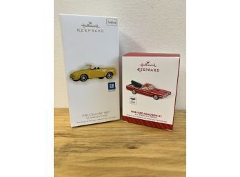 Hallmark Keepsake 2004 Chevy/1968 Ford Ranchero GT