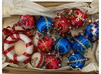 Homemade Vintage Christmas Ornaments