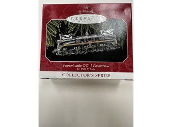 Pennsylvania Gg1 Locomotive Lionel Hallmark Ornament