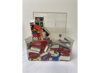 Lot: Bin Of Miscellaneous Lego Pieces