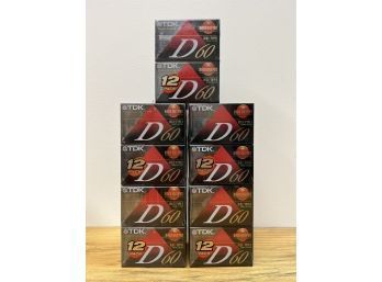 5 12 Packs Of TDK Cassette Tapes