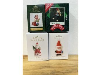 Hallmark Ornaments  Set Of 4