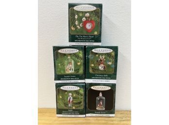 Hallmark Keepsake Ornaments Set Of 5