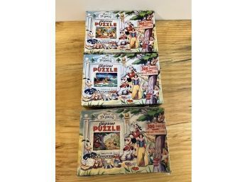 Three Walt Disney Puzzles