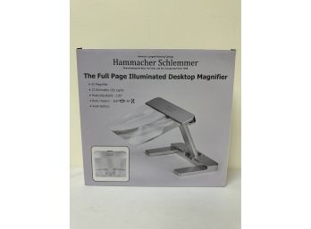 Hammacher Schlemmer Full Page Desk Magnifier