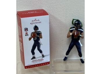 Hallmark Keepsake Russell Wilson Seattle Seahawks Ornament