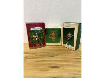 Hallmark Keepsake Ornaments Set Of 3