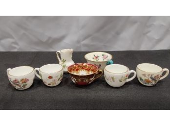 7 Miniature Wedgwood Cups