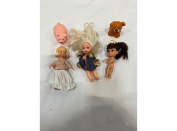 Little Kiddle Doll  And Misc. Small Dolls