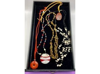 Lot Of Costume Jewelry Necklace #6