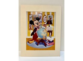 John Hench Mickey Mouse Print