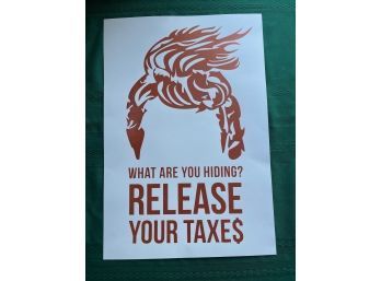 'Release Your Taxe$' Poster