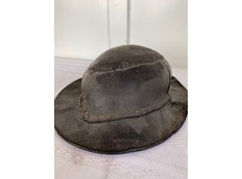 Leather Miners Hat