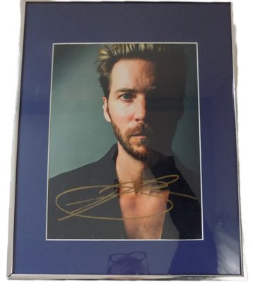 Autographed Photo Of Actor, Musician, & Charachter  Voice Over Troy Baker 12 X 14