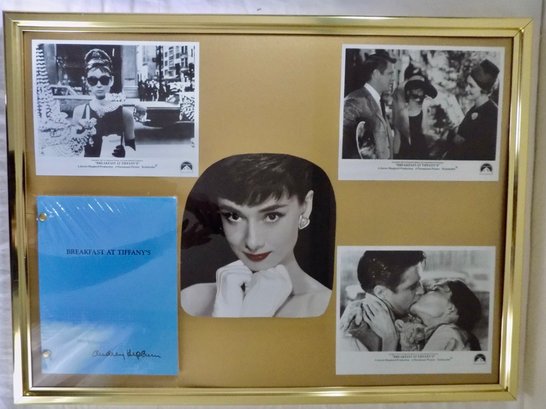 Join Audrey Hepburn For Breakfast At Tiffany's Along With Photographs And A Signed Copy Of The Movie Script