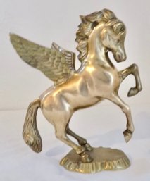 Sleek Brass Pegasus