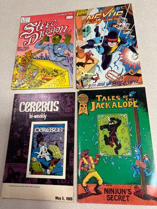 Lot Of 4 Vintage Comic Books