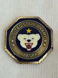 U.S. Army Arctic Warriors Alaska Challenge Coin