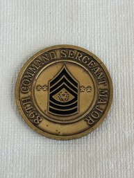 89th Command Sergeant Major Challenge Coin