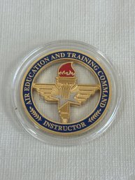 USAF AETC Instructor Challenge Coin