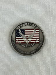 Sheppard AFB Challenge Coin