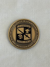 U.S. Army 10th BDE ROTC Challenge Coin