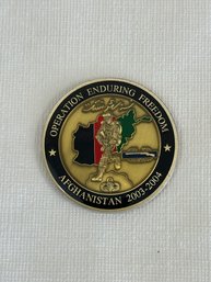 Operation Enduring Freedom Challenge Coin