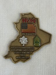 Ft. Riley KS Iraq Challenge Coin