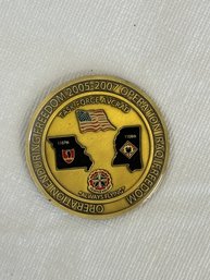 Operation Enduring Freedom Challenge Coin