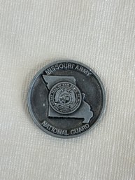 Missouri National Gaurd Challenge Coin