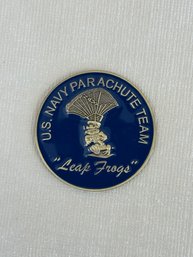 U.S. Navy Parachute Team Challenge Coin