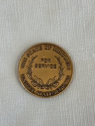 Missouri WWII Challenge Coin