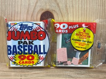 Topps Jumbo Pak Baseball Cards