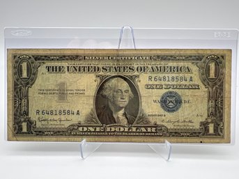 1957B $1 Silver Certificate