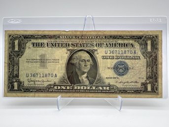 1957B $1 Silver Certificate